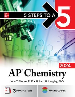 Cover for John Moore · 5 Steps to a 5: AP Chemistry 2024 (Paperback Bog) (2023)