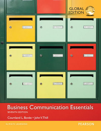 Cover for Courtland Bovee · Business Communication Essentials, Global Edition (Paperback Book) (2015)