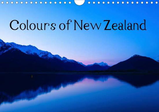 Colours of New Zealand (Wall Cale - Glass - Books -  - 9781325584260 - 