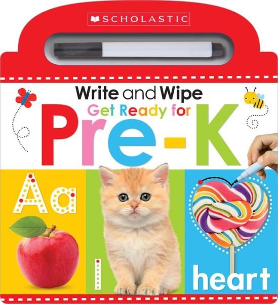 Write and Wipe Get Ready for Pre-K: Scholastic Early Learners (Write and Wipe) - Scholastic Early Learners - Scholastic - Livros - Scholastic Inc. - 9781338272260 - 29 de maio de 2018