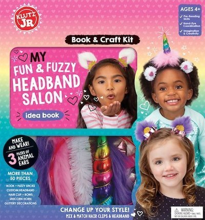 My Fun & Fuzzy Headband Salon - Klutz Junior - Editors of Klutz - Bøger - Scholastic US - 9781338355260 - 10. juli 2019