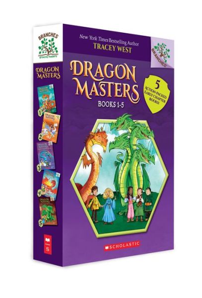 Dragon Masters, Books 1-5: A Branches Box Set - Tracey West - Kirjat - Scholastic Inc. - 9781338777260 - tiistai 21. syyskuuta 2021