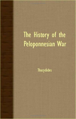 Cover for Thucydides · The History of the Peloponnesian War (Paperback Book) (2007)