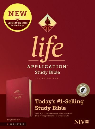 Cover for Tyndale · NIV Life Application Study Bible, Third Edition, Berry (Lederbuch) (2021)