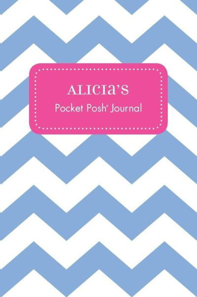 Cover for Andrews McMeel Publishing · Alicia's Pocket Posh Journal, Chevron (Pocketbok) (2016)