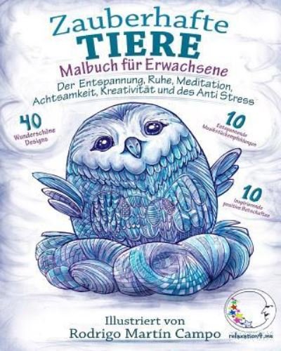 Cover for Relaxation4 Me · Malbuch fur Erwachsene (Pocketbok) (2016)