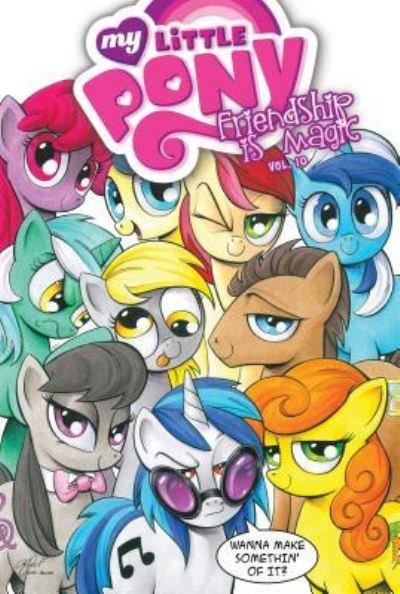 Cover for Katie Cook · My Little Pony : Friendship Is Magic : Vol. 10 (Hardcover Book) (2018)