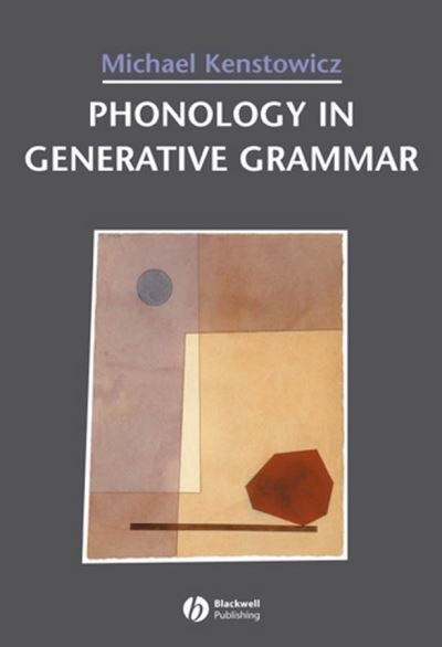 Cover for Kenstowicz, Michael (M.I.T) · Phonology in Generative Grammar - Blackwell Textbooks in Linguistics (Pocketbok) (1993)