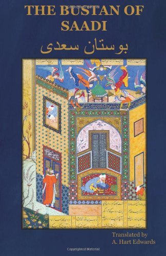Cover for Saadi · The Bustan of Saadi (Paperback Book) (2012)
