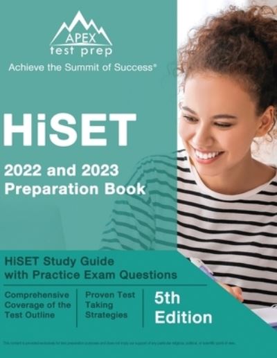 Cover for J M Lefort · HiSET 2022 and 2023 Preparation Book : HiSET Study Guide with Practice Exam Questions [5th Edition] (Paperback Book) (2022)