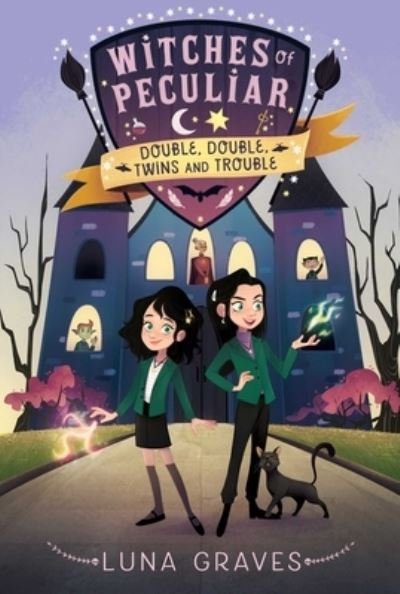 Cover for Luna Graves · Double, Double, Twins and Trouble - Witches of Peculiar (Paperback Bog) (2022)