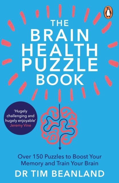 Cover for Alzheimer's Society · The Brain Health Puzzle Book: Over 150 Puzzles to Boost Your Memory and Train Your Brain (Pocketbok) (2024)