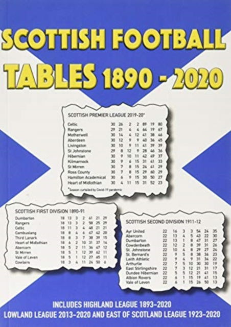 Cover for Michael Robinson · Scottish Football Tables 1890-2020 (Paperback Book) (2020)