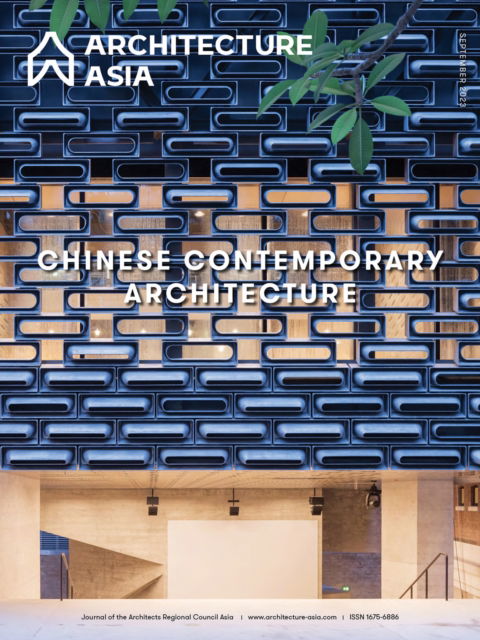 Cover for Architecture Asia: Chinese Contemporary Architecture - Architecture Asia (Paperback Book) (2025)