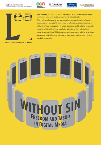 Cover for Dr. Lanfranco Aceti · Without Sin: Freedom and Taboo in Digital Media: Leonardo Electronic Almanac, Vol. 19, No. 4 (Volume 19) (Paperback Book) (2013)