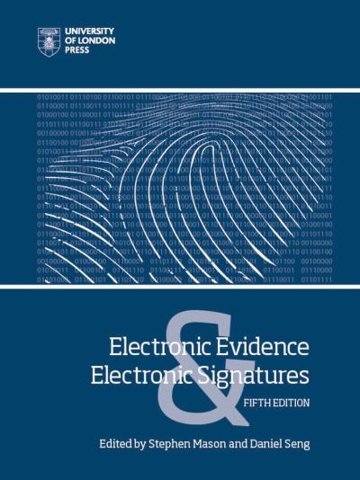 Cover for Stephen Mason · Electronic Evidence Electronic Signatuhb (Book) (2021)