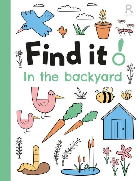 Cover for Richardson Puzzles and Games · Find it! In the backyard (Paperback Book) (2022)