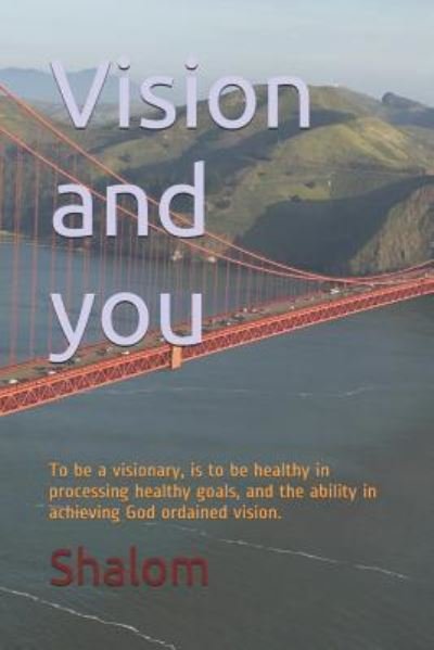 Cover for Shalom · Vision and You (Paperback Book) (2018)