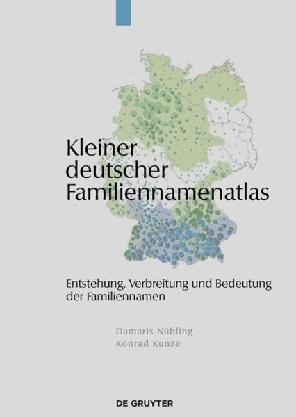 Cover for Damaris Nübling · Kleiner Deutscher Familiennamenatlas (Pocketbok) (2023)