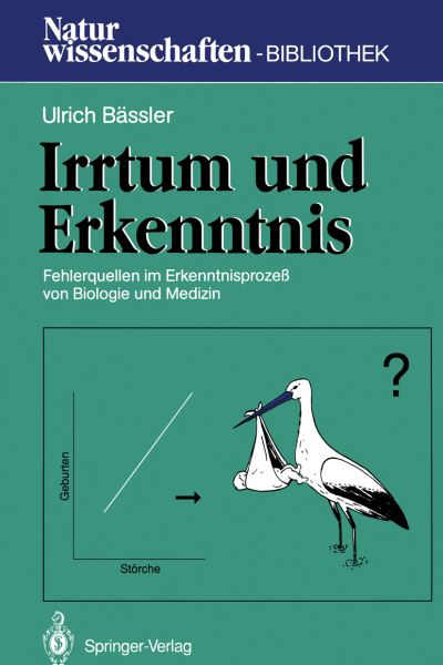 Cover for Ulrich Bassler · Irrtum und Erkenntnis - Naturwissenschaften-bibliothek (Paperback Book) [German edition] (1991)