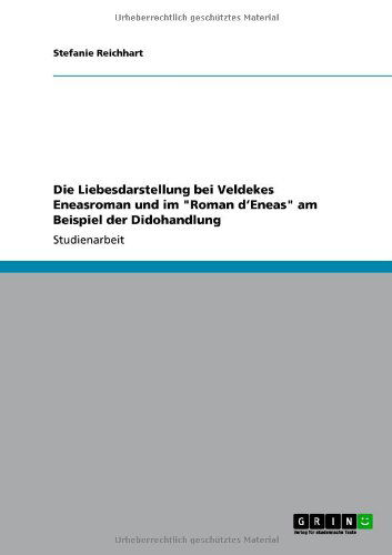 Cover for Reichhart · Die Liebesdarstellung bei Vel (Book) [German edition] (2010)