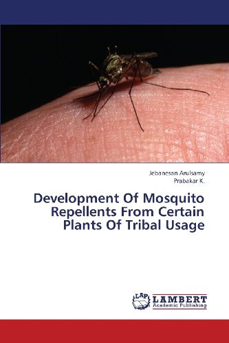 Cover for Prabakar K. · Development of Mosquito Repellents from Certain Plants of Tribal Usage (Taschenbuch) (2013)