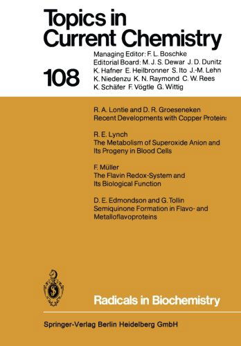 Cover for Kendall N. Houk · Radicals in Biochemistry - Topics in Current Chemistry (Taschenbuch) [Softcover reprint of the original 1st ed. 1983 edition] (2013)