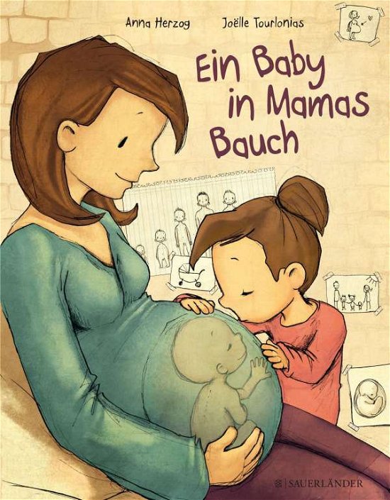 Cover for Herzog · Ein Baby in Mamas Bauch (Bok)