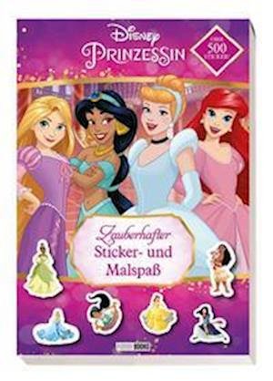 Disney Prinzessin: Zauberhafter Sticker- und Malspaß - Panini Verlags GmbH - Livros - Panini Verlags GmbH - 9783833241260 - 5 de abril de 2022
