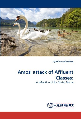 Amos' Attack of Affluent Classes:: a Reflection of His Social Status - Nyasha Madzokere - Books - LAP LAMBERT Academic Publishing - 9783844313260 - March 3, 2011