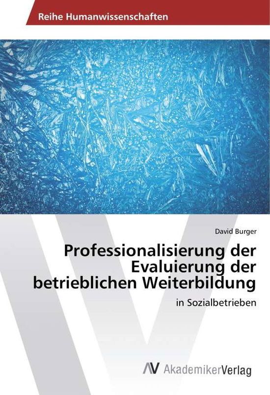 Cover for Burger · Professionalisierung der Evaluie (Book)