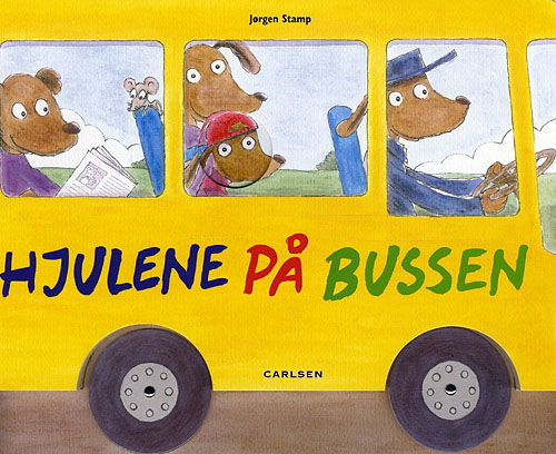 Cover for Jørgen Stamp · Hjulene på bussen... (Cardboard Book) [1st edition] (2009)