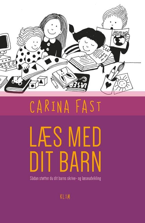 Cover for Carina Fast · Læs med dit barn (Indbundet Bog) [1. udgave] (2016)