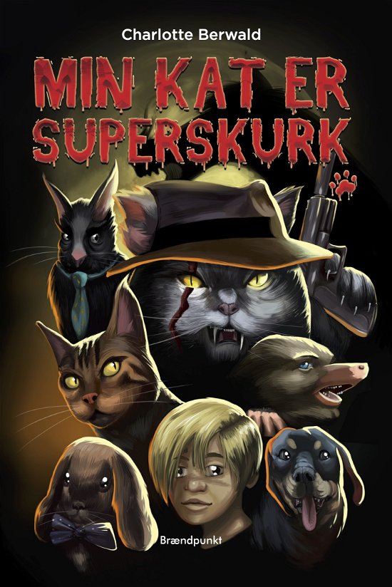 Cover for Charlotte Berwald · Min kat: Min kat er superskurk (Poketbok) [1:a utgåva] (2024)
