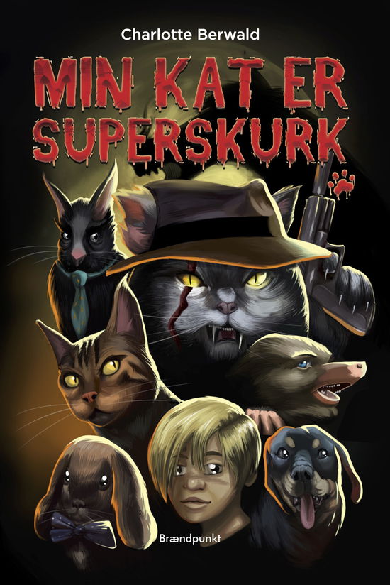 Cover for Charlotte Berwald · Min kat: Min kat er superskurk (Sewn Spine Book) [1th edição] (2024)