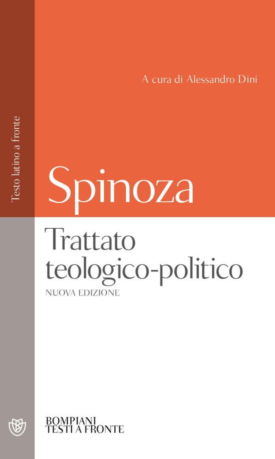 Cover for Baruch Spinoza · Trattato Teologico-Politico. Testo Latino A Fronte (Book)