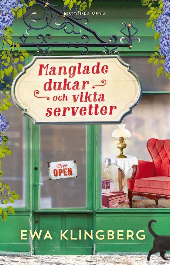 Cover for Ewa Klingberg · Huskvarnasviten: Manglade dukar och vikta servetter (Book) (2018)