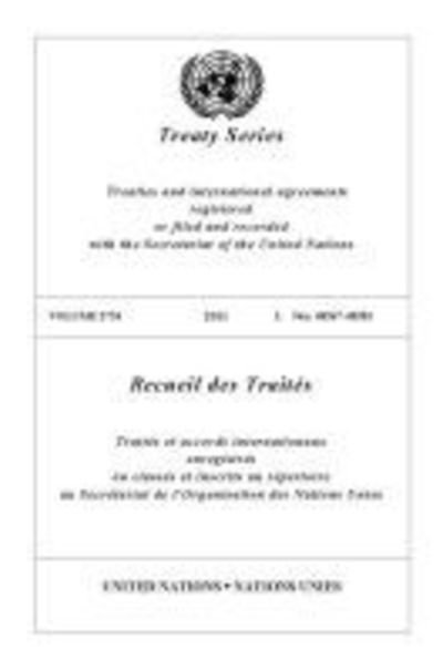 Cover for United Nations · Treaty Series 2754 - Treaty Series (Paperback Book) (2014)
