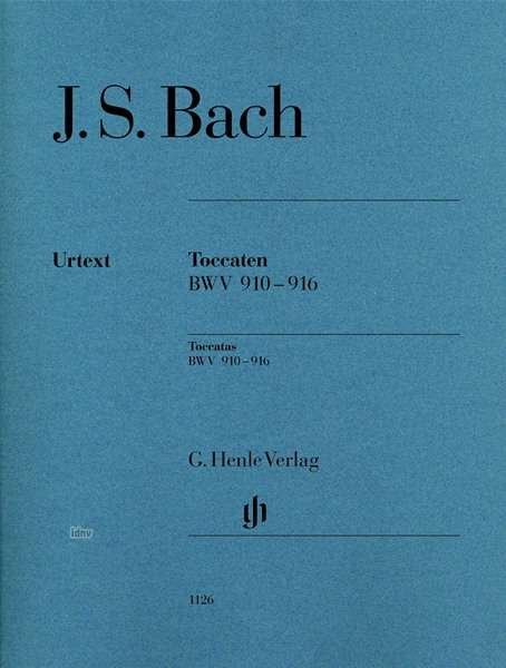 Cover for J.S. Bach · Toccaten 910-916,Kl.HN1126 (Bok) (2018)
