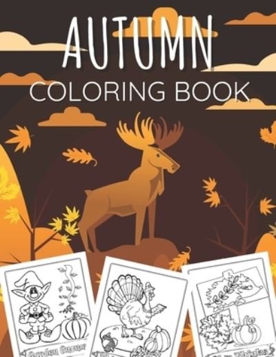 Cover for Ocar Barrys · Autumn Coloring Book (Paperback Bog) (2020)