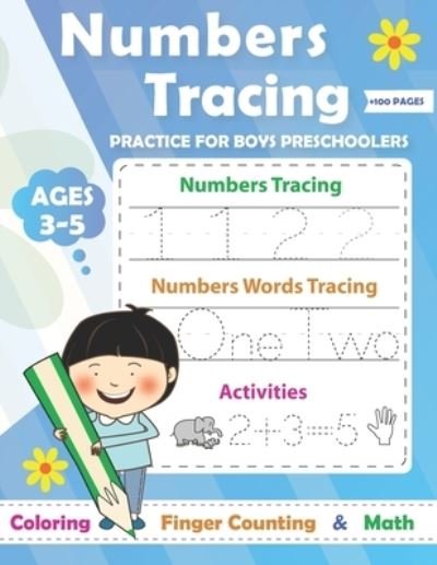 Cover for To Success · Numbers Tracing practice for boys Preschoolers Ages 3-5: Math Preschool Learning Book / Learn tracing numbers for boys ages 3-5 and kindergarten (Pocketbok) (2020)