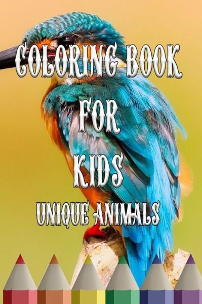 Cover for Hmy 2020 · Coloring Book for Kids Unique Animals (Paperback Bog) (2020)
