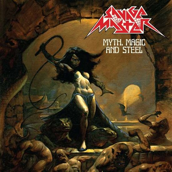 Cover for Savage Master · Myth, Magic and Steel (Dragon's Breath) (LP) [Coloured edition] (2019)