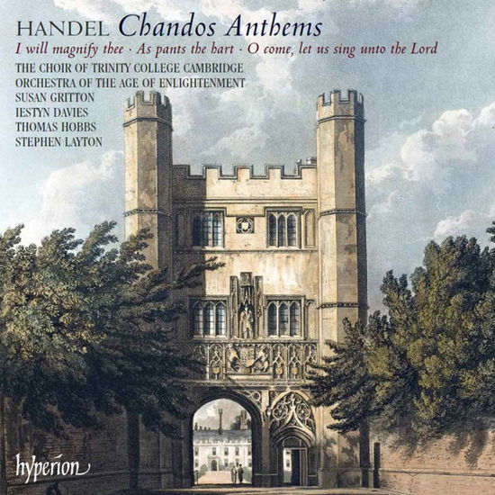 Cover for G.F. Handel · Chandos Anthems 5/6/8 (CD) (2014)