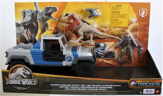 Cover for Jurassic World · Jurassic World Search N Smash Truck Set (MERCH) (2022)
