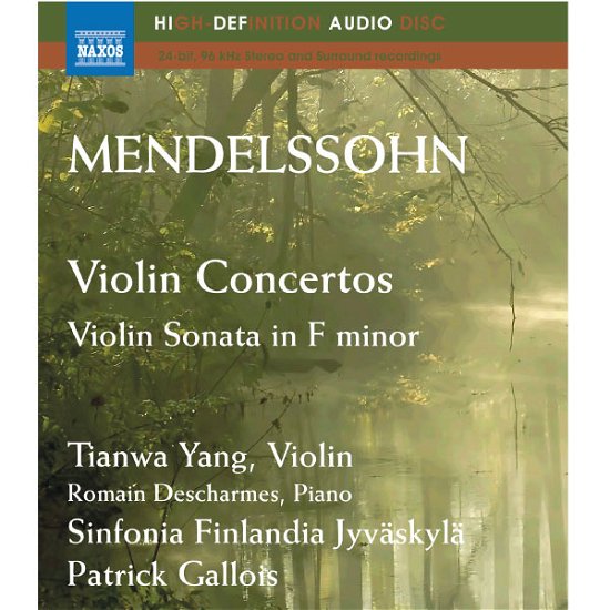 Violin Concertos in E Minor Op 64 - Mendelssohn / Yang / Sinfonia Finlandia / Gallois - Música - NAXOS - 0730099003261 - 26 de março de 2013