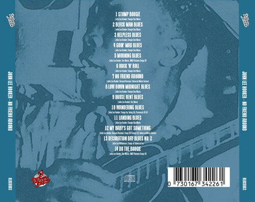 Cover for John Lee Hooker · No Friend Around (CD) (2023)