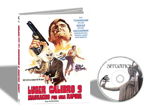 Cover for Feature Film · Luger Calibro 9: Massacro Per Una Rapina (Blu-ray) (2022)