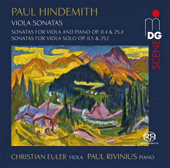 Cover for Euler,christian / Rivinius,paul · Hindemith: Sonatas for Viola and Piano (CD) (2016)