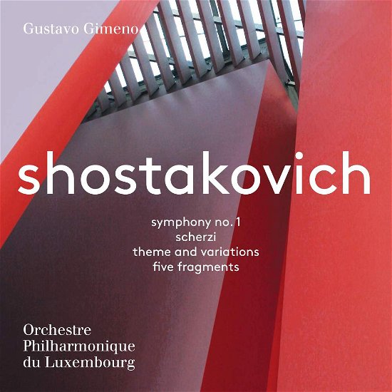 Cover for Gimeno,Gustavo / Orch.Philharmonique du Luxembourg · Sinfonie 1/Scherzi / Thema und Variationen/+ (SACD) (2017)